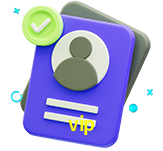 Tornar-se um membro do vip é muito simples